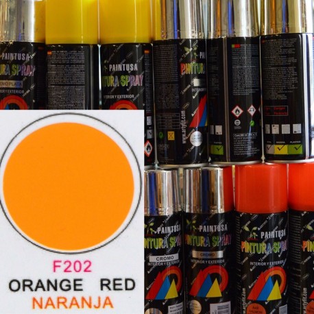 SPRAY 200MLF202 NARANJA FLUORESCENTES