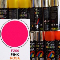 SPRAY 200MLF206 ROSA FLUORESCENTES