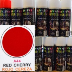 SPRAY 400MLA44 ROJO CEREZA