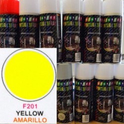 SPRAY 400MLF201 AMARILLO FLUORESCENTE