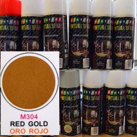 SPRAY 400MLM304 ORO ROJO